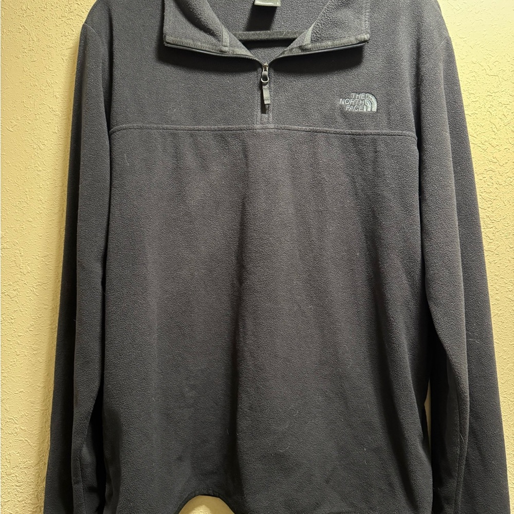 The North Face Gray Lightweight Fleece Jacket